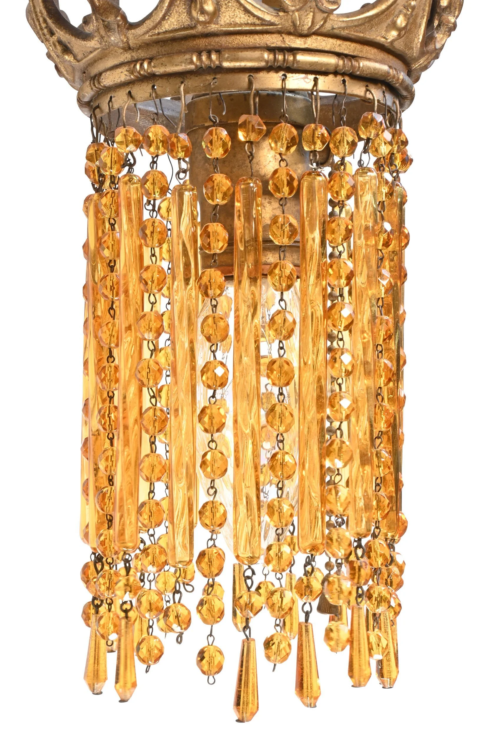 seven candle maria theresa chandelier — Architectural Antiques